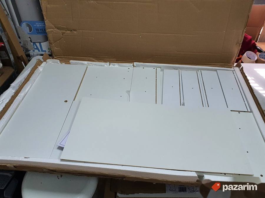Radni - Kancelarijski Sto 56x110x73cm Beli - Movian 4