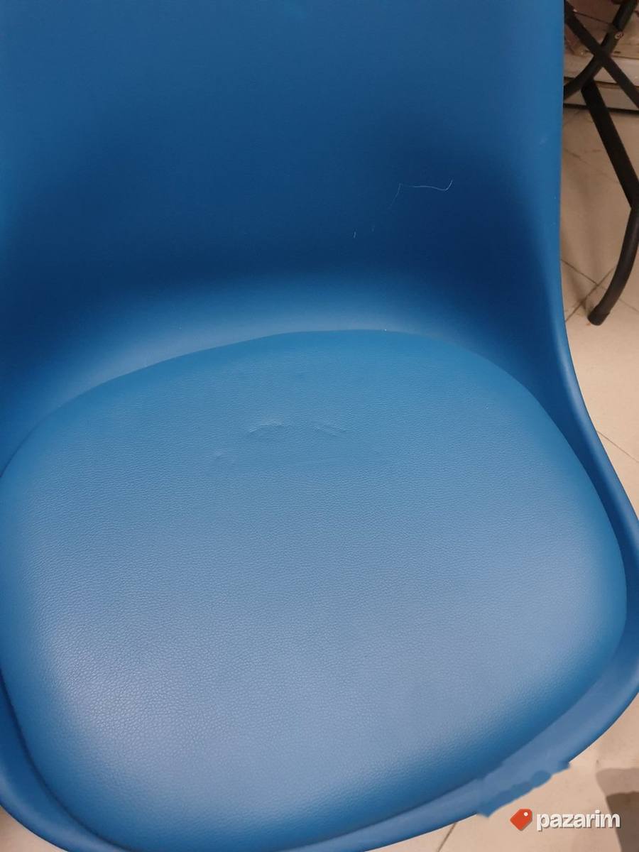Stolice 4 kom Suedia Kanarska plava boja-Idomya 3