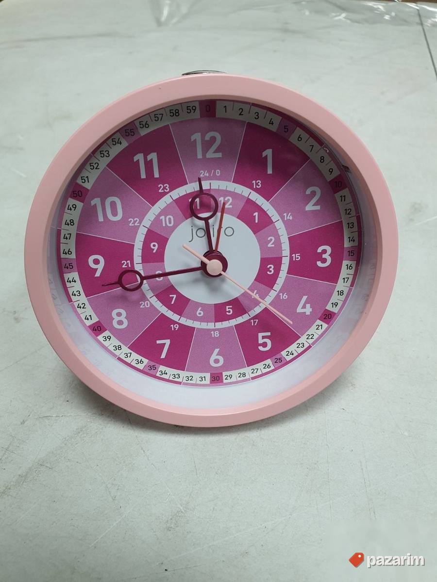 Deciji SatBudilnik (Necujan) Pink-Joliro 2
