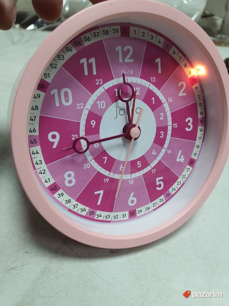 Deciji SatBudilnik (Necujan) Pink-Joliro 4