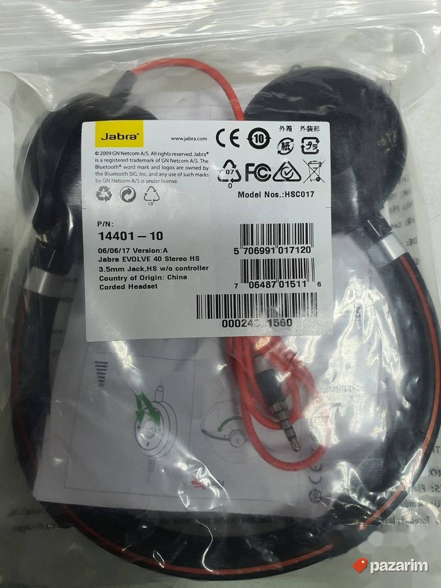 Profesionalne Zicane Slusalice - Jabra Evolve 40 MS 3