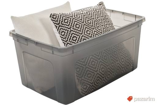 Plasticna Kutija za Odlaganje 50L sa Poklopcem - Iris #11