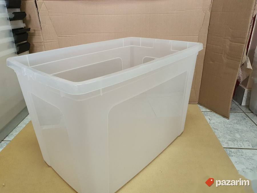 Plasticna Kutija za Odlaganje 50L sa Poklopcem - Iris #11 3