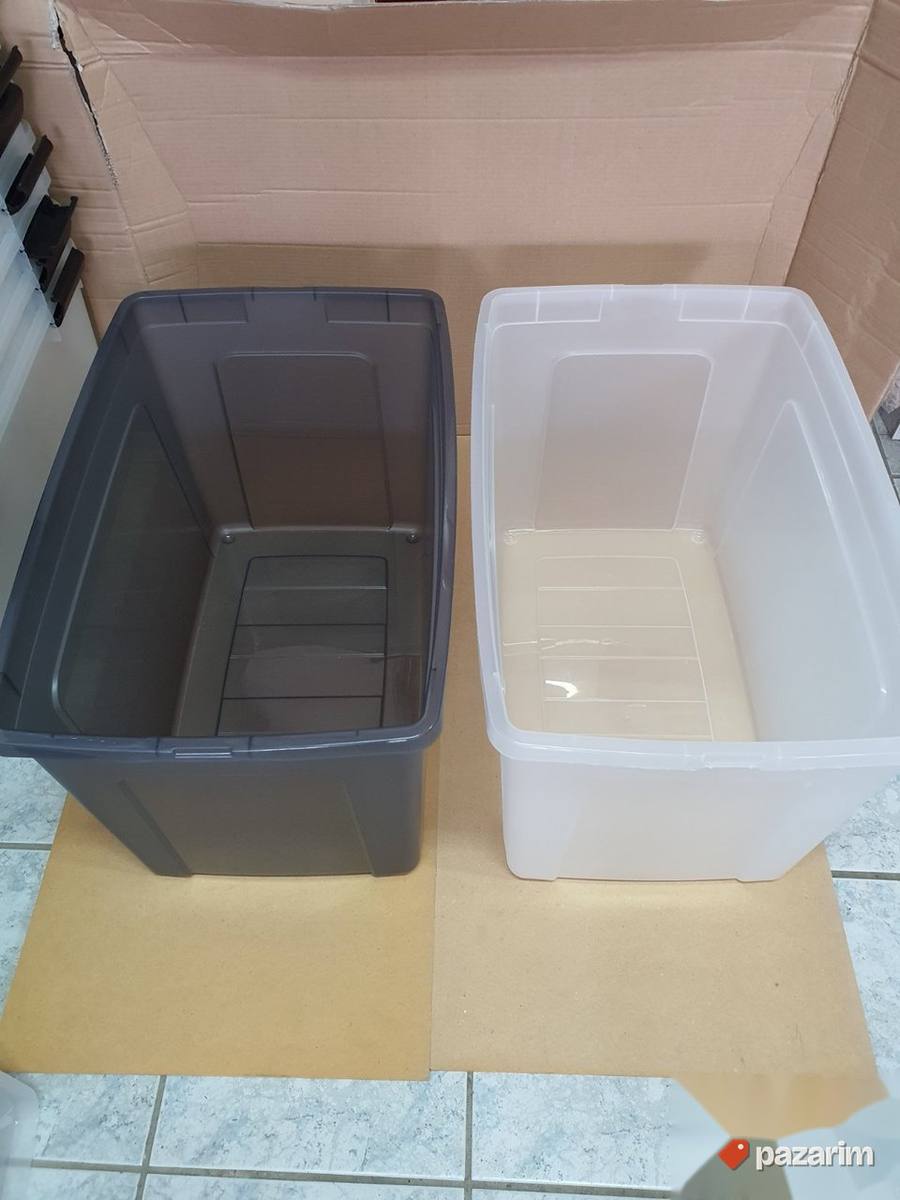 Plasticna Kutija za Odlaganje 50L sa Poklopcem - Iris #11 4