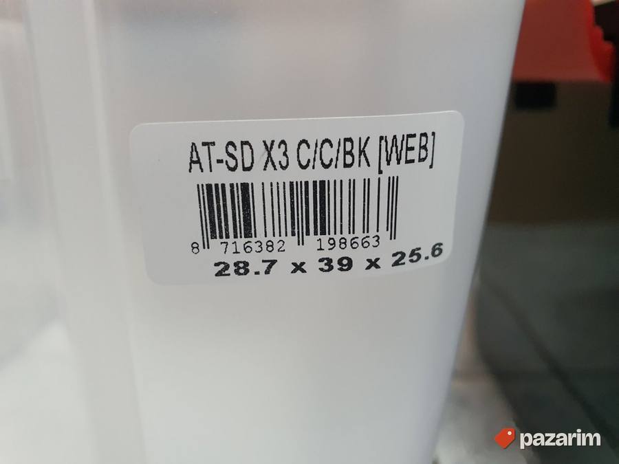 Hermeticka Plasticna Kutija 20L Crna i Providna - Iris #7 7