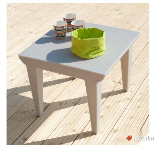 Bastenski Stocic 51.5x51.5x41.5cm ( Beli )- Kartell