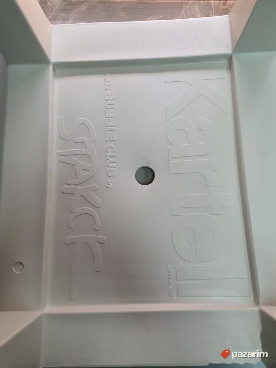 Bastenski Stocic 51.5x51.5x41.5cm ( Beli )- Kartell 3