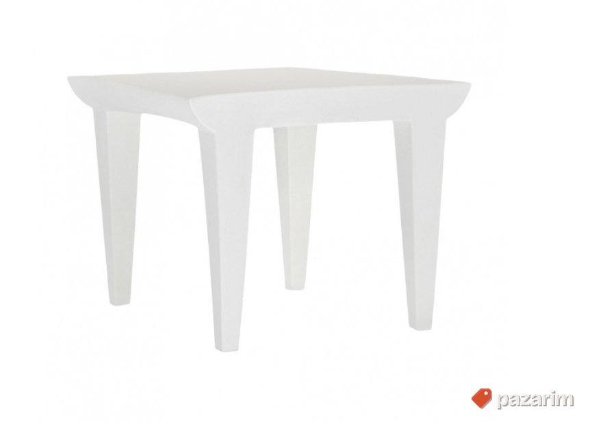 Bastenski Stocic 51.5x51.5x41.5cm ( Beli )- Kartell 8