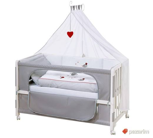 Drveni Krevetac za Decu 60x120cm Beli - Roba