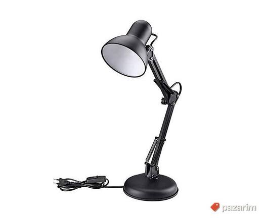 Sklopiva Stona Lampa Crna-Metalna 28x16x28cm - Luminaria