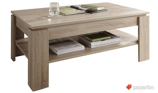 Klub Sto 110x65x47cm Hrast - Trendteam