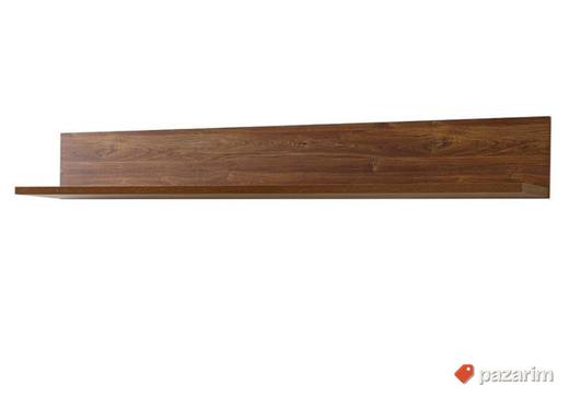 Zidna Polica 156x25x27cm Drvena - Naturoo