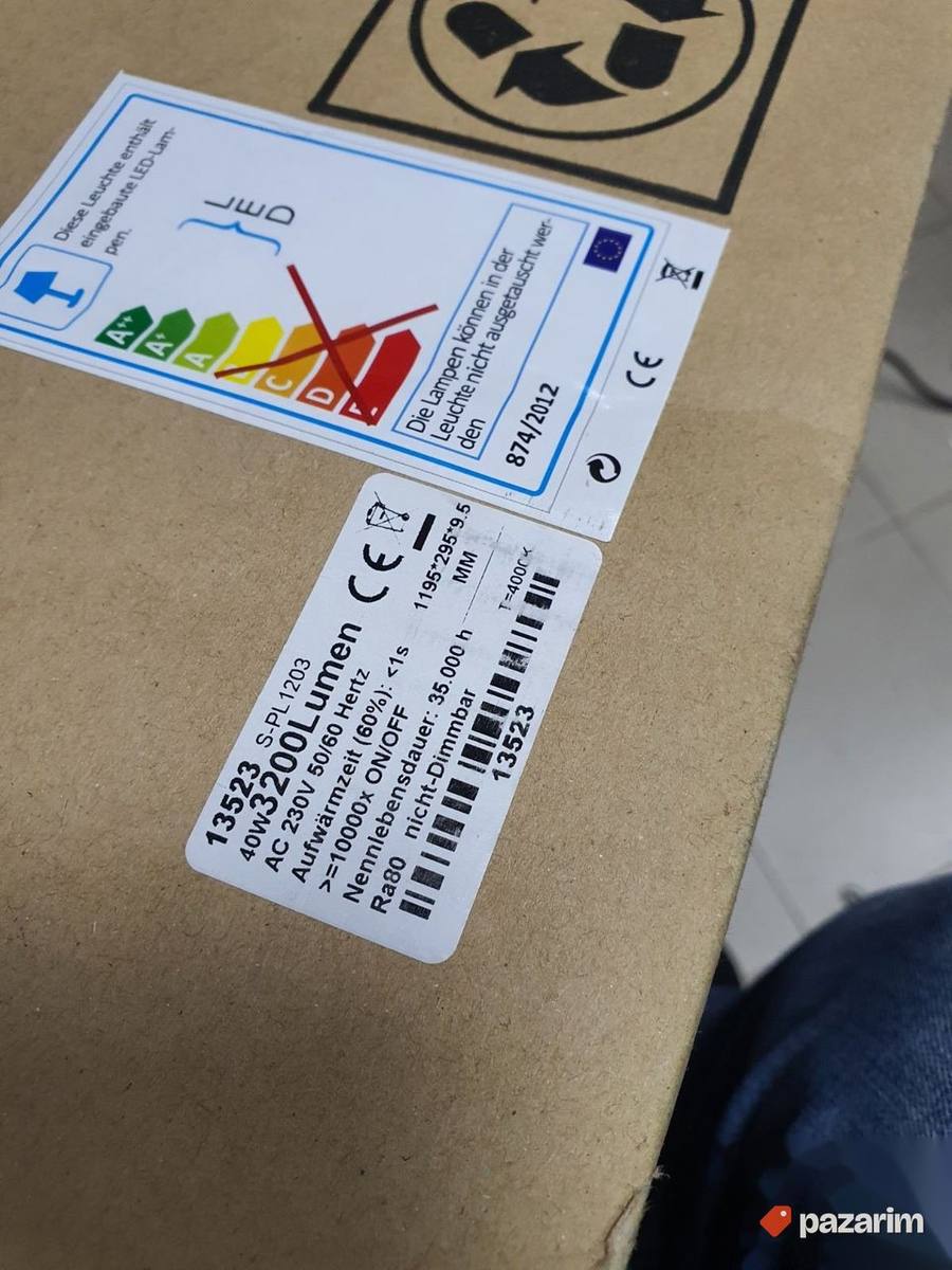 Led Panel Luster 3200LU 120x30cm - OUBO 3