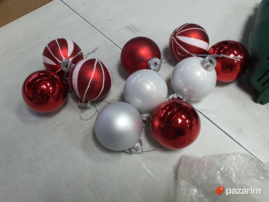 Novogodisnje Kugle za Jelku 6cm - 10 Komada Valery Madelyn 3