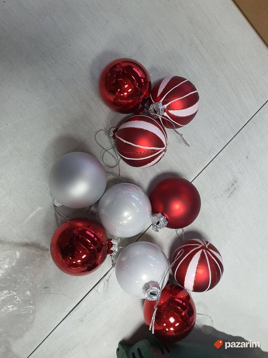 Novogodisnje Kugle za Jelku 6cm - 10 Komada Valery Madelyn 4