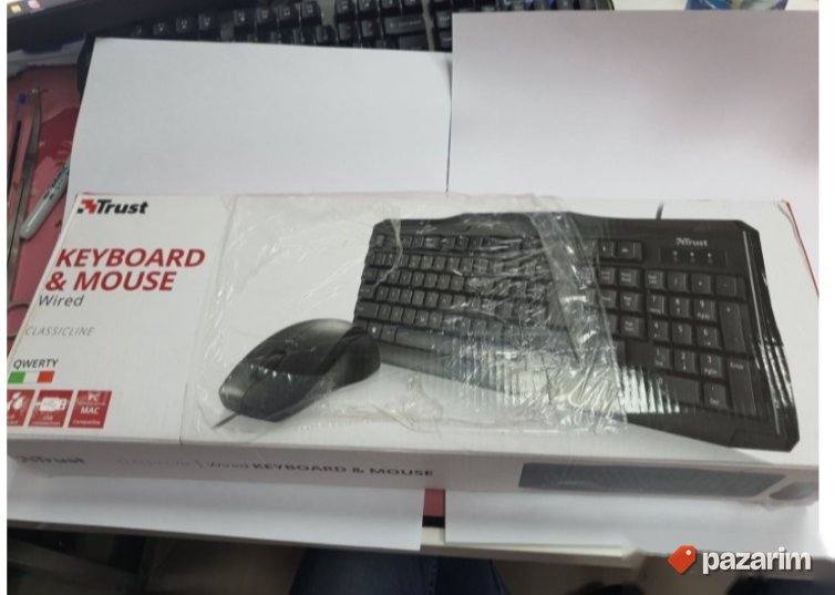 USB Tastatura i Opticki Mis (Crni) - Trust 2