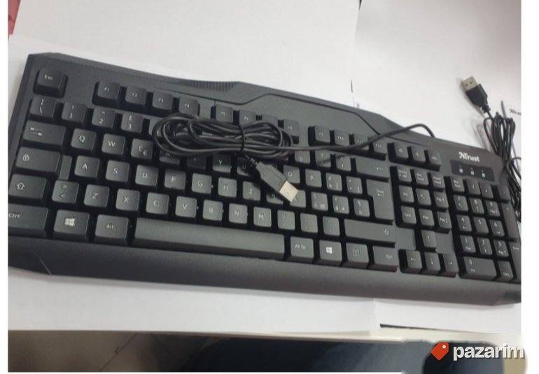 USB Tastatura i Opticki Mis (Crni) - Trust 4