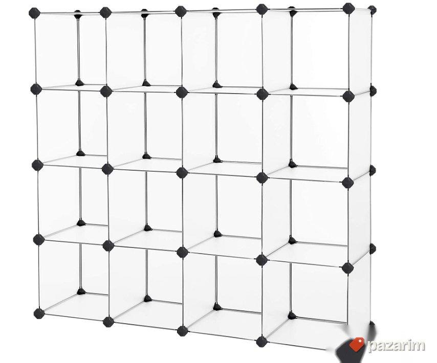 Modularni OrmanCipelarnik 125x31x125cm- Songmics 6