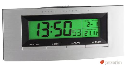 Sat Radio Kontrolisani+Termometar+Datum TFA 98.1030
