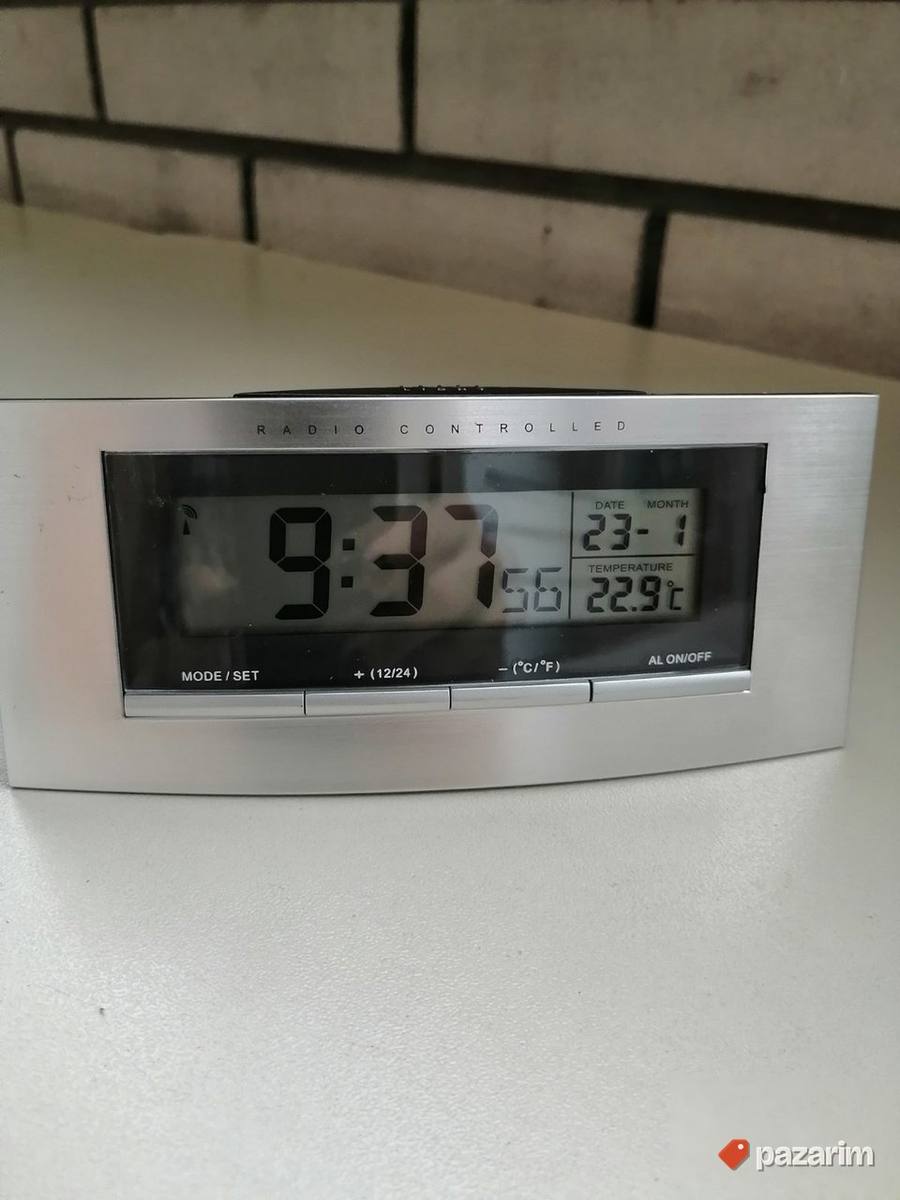 Sat Radio Kontrolisani+Termometar+Datum TFA 98.1030 2