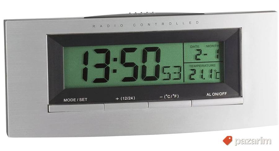 Sat Radio Kontrolisani+Termometar+Datum TFA 98.1030 5