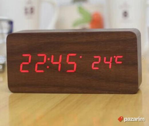 Digitalni Sat Termometar Alarm Voice Control-FiBisonic