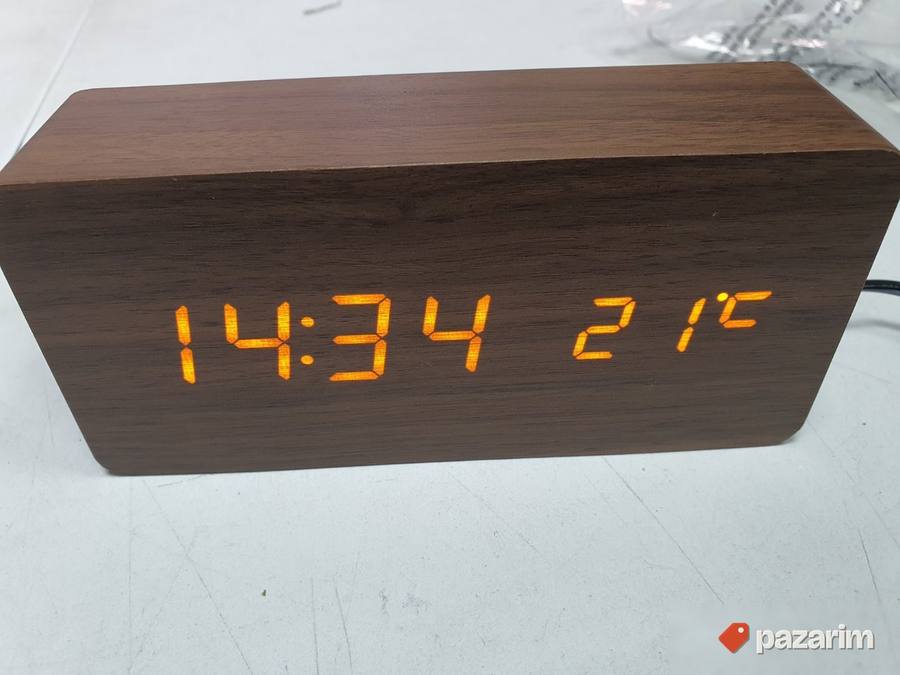 Digitalni Sat Termometar Alarm Voice Control-FiBisonic 3