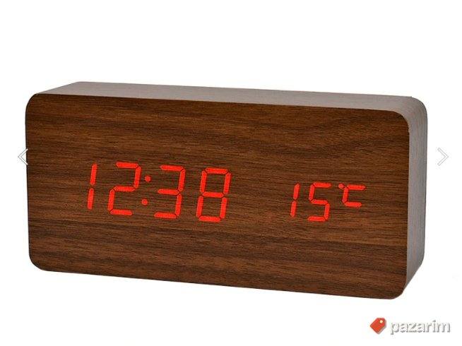 Digitalni Sat Termometar Alarm Voice Control-FiBisonic 5