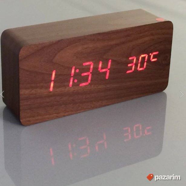Digitalni Sat Termometar Alarm Voice Control-FiBisonic 6