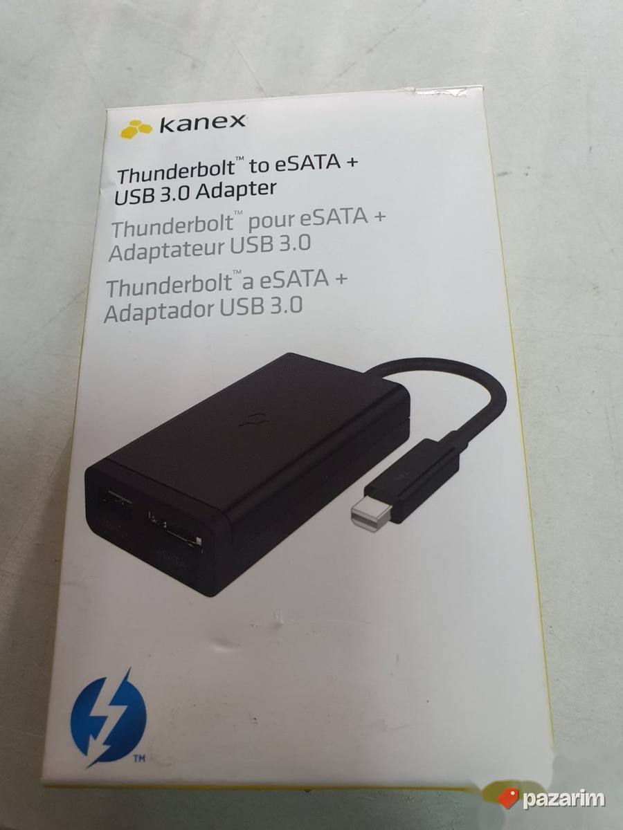 Thunderbolt to eSATA + USB 3.0 Adapter-Kanex 4