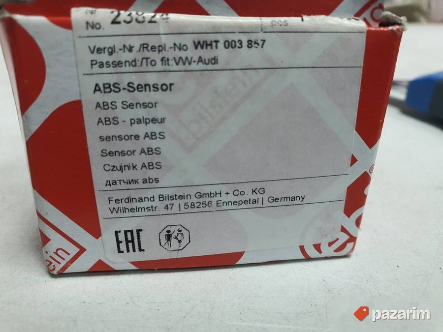 ABS Senzor Brzine Prednji-Levi za Audi i VW WHT-003-857 2