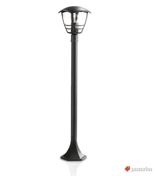 Baštenska Lampa 60W 17.5x17.5x99.5cm-Philips