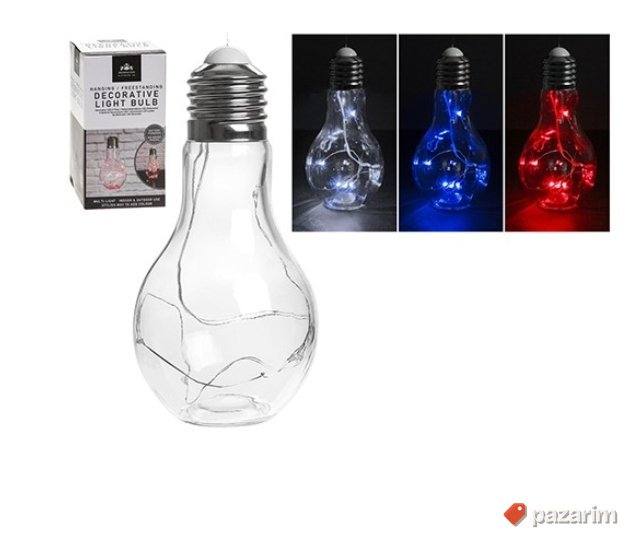 Dekorativna Sijalica sa 5 Led Svetinjki Crvena-Kensington 1