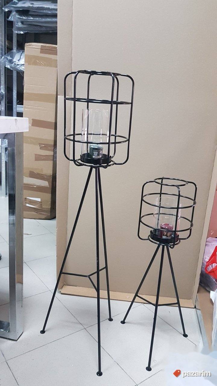 Stalak Za Svece 2Kom. Visina 60cm i 90cm - LIFA LIVING 2
