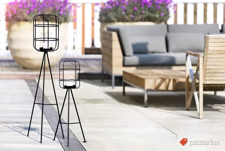 Stalak Za Svece 2Kom. Visina 60cm i 90cm - LIFA LIVING 3