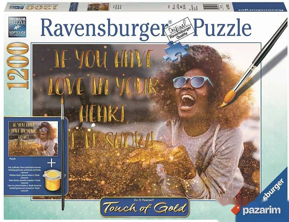 Puzla - Ravensburger Touch Of Gold 1200 Komada 1
