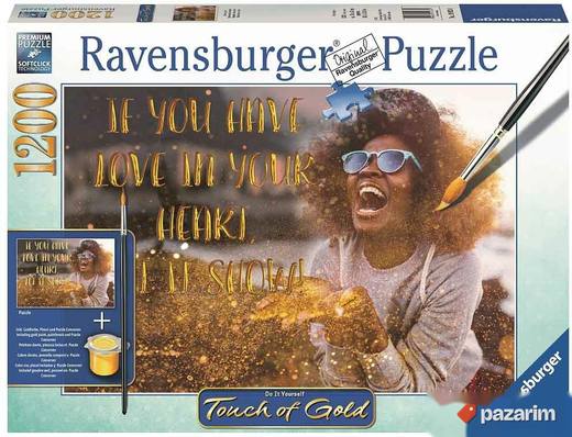 Puzla - Ravensburger Touch Of Gold 1200 Komada