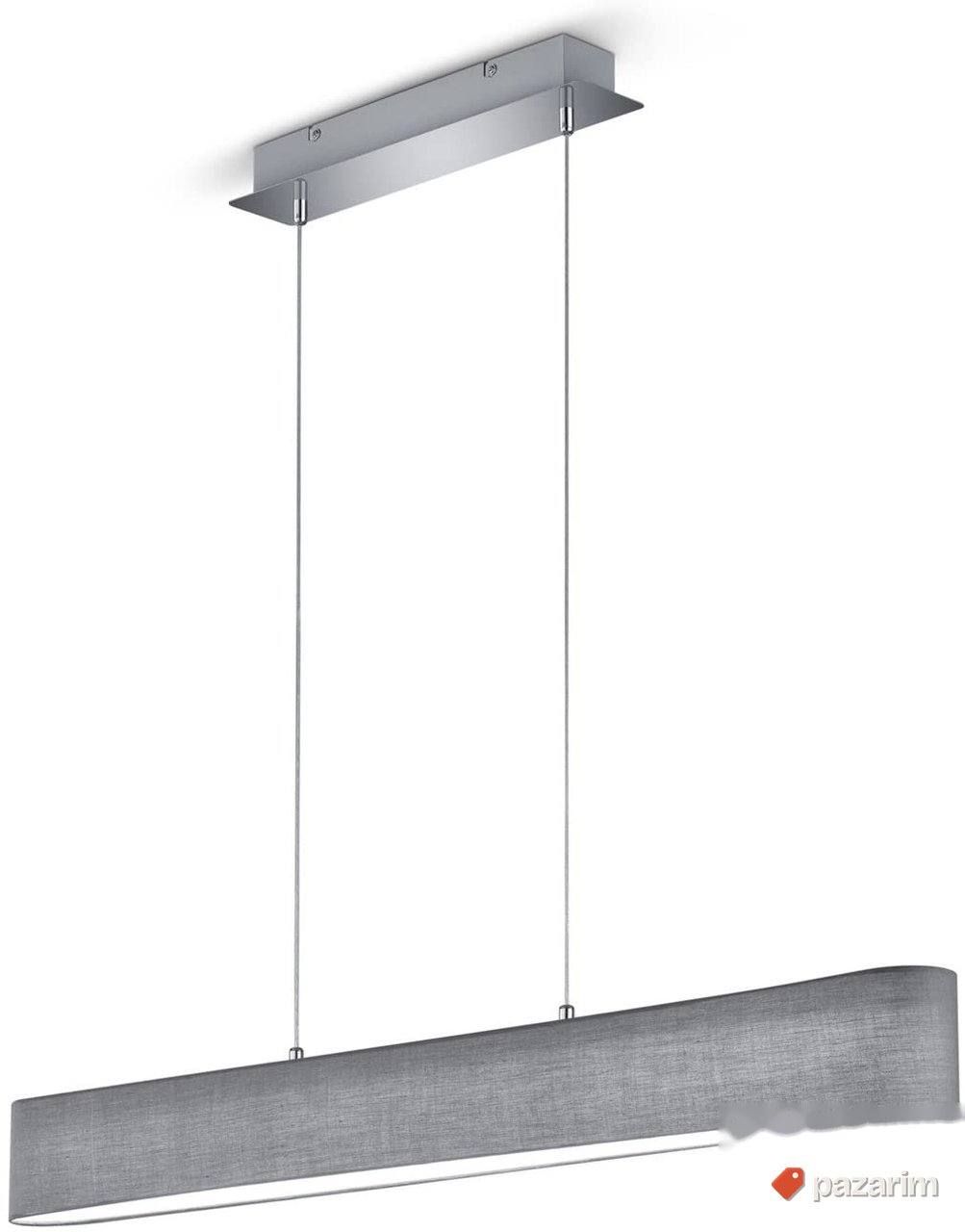Luster Visilica 100x150x8.5cm Sivi Abazur - Trio 1
