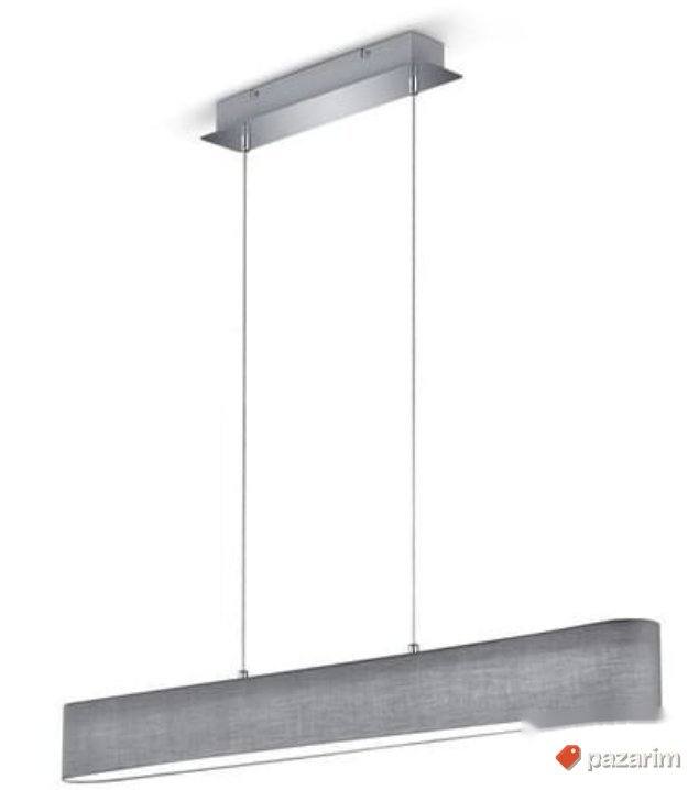 Luster Visilica 100x150x8.5cm Sivi Abazur - Trio 6