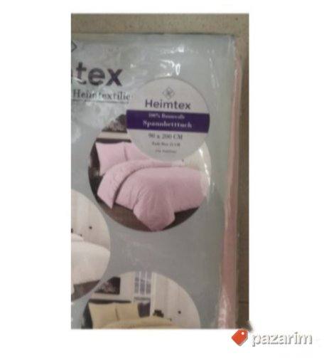 Carsav 90x200cm+25cm stranice 100% Pamuk-Roze-Heimtex #2 2