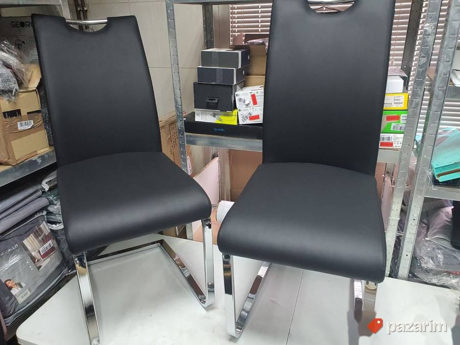 Dve Kozne Stolice Crne - Robas Lund KOEAMSX2 5