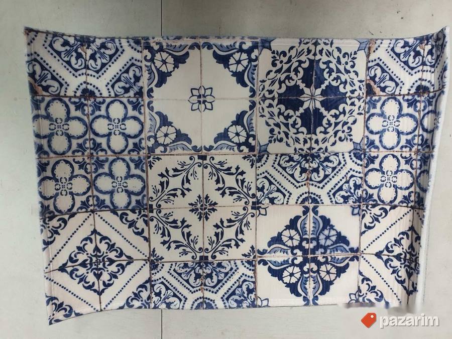 Neklizajuća Staza Imitacija Pločica 40x60cm Plava #35 4
