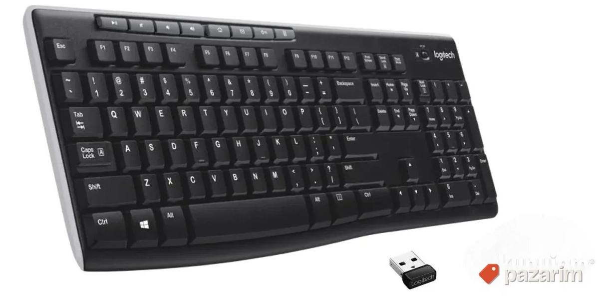 Tastatura Bezicna- Logitech MK270 Crna 1