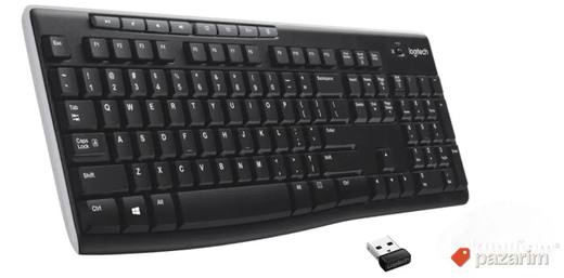 Tastatura Bezicna- Logitech MK270 Crna