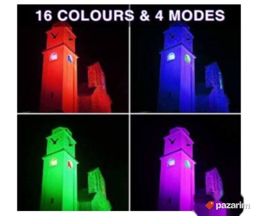 Set 2 Led Reflektora Multicolor 60W-5000K ( Ustellar IP66) 2