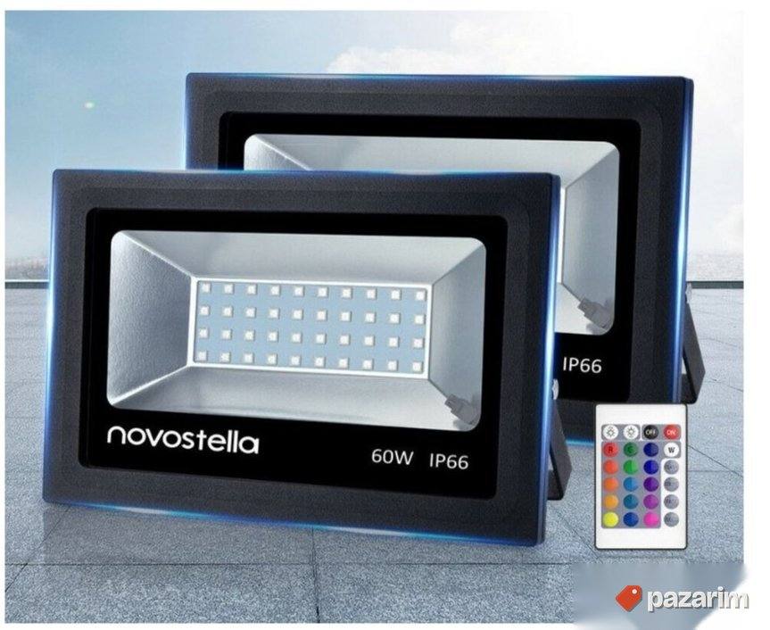 Set 2 Led Reflektora Multicolor 60W-5000K ( Ustellar IP66) 3
