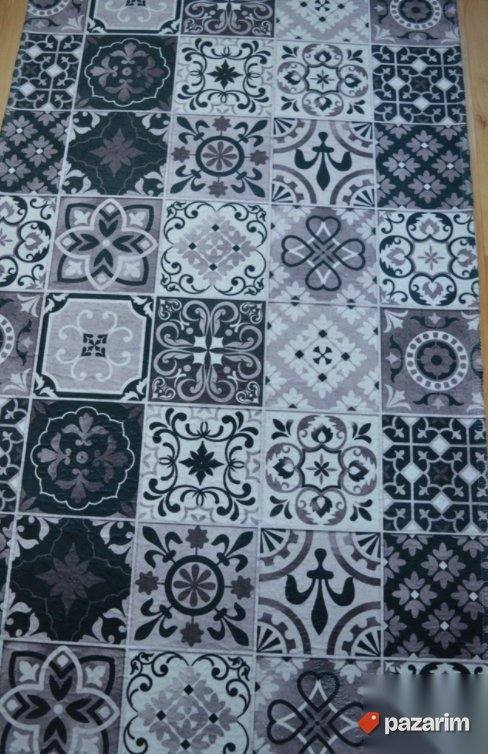Neklizajuća Staza Imitacija Pločica 60x90cm Crna #33 6