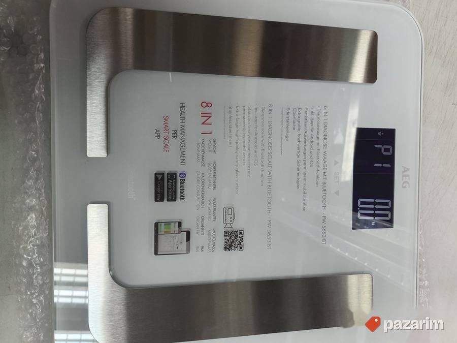Bluetooth Vaga 8u1 Staklo-Metal do 150kg - Aeg 2