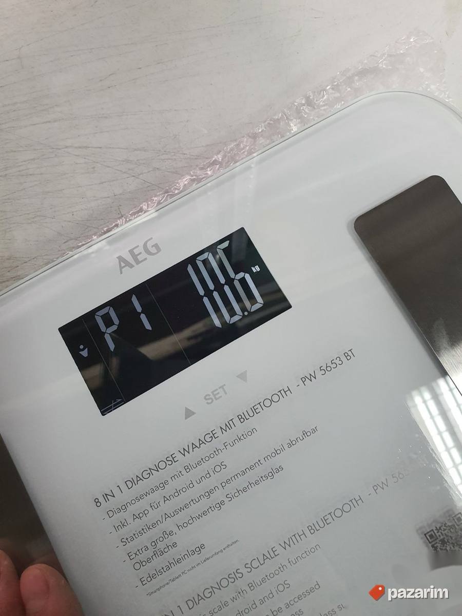 Bluetooth Vaga 8u1 Staklo-Metal do 150kg - Aeg 4