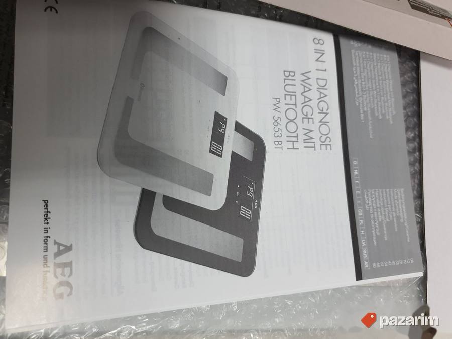 Bluetooth Vaga 8u1 Staklo-Metal do 150kg - Aeg 7